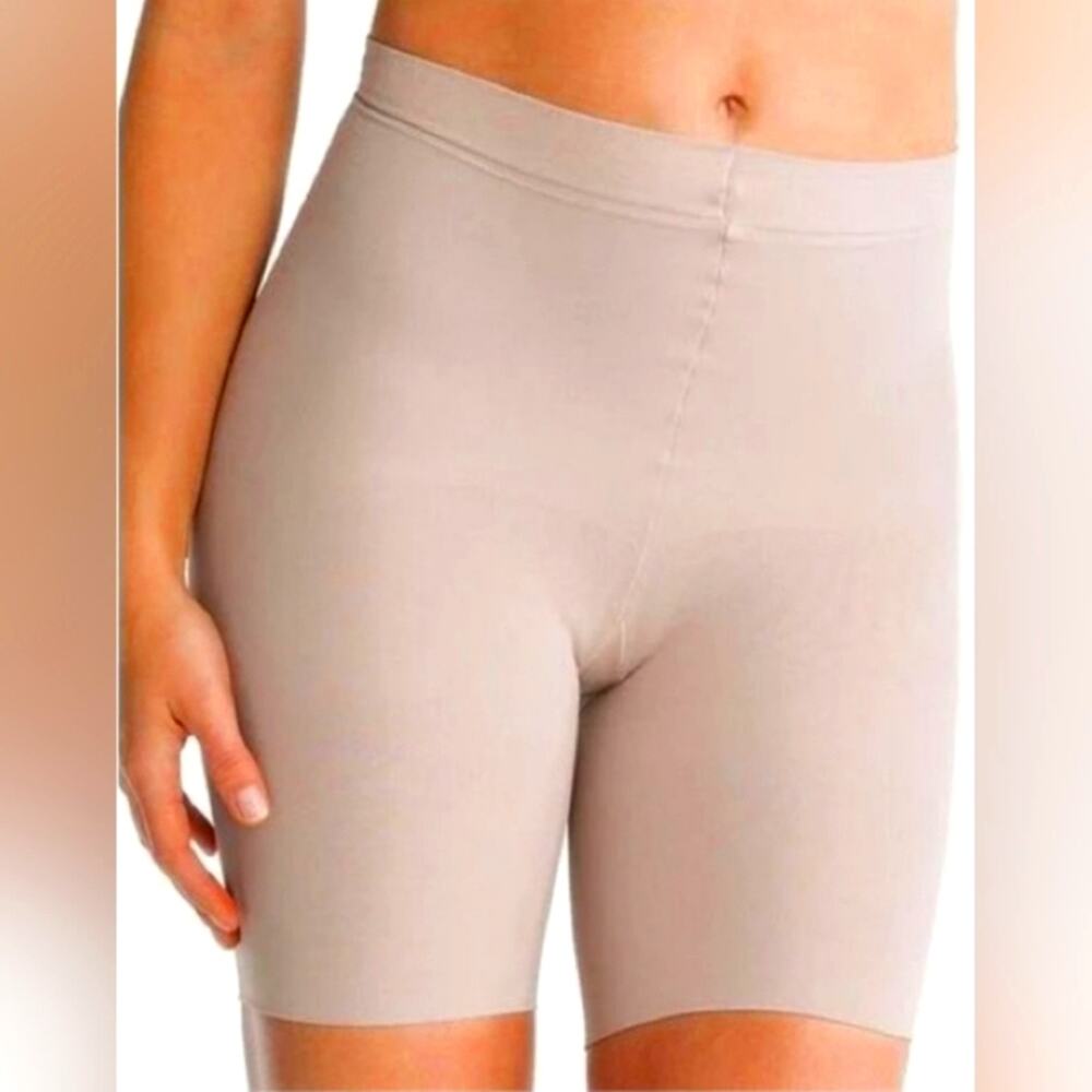 Spanx Power Panties Sz A  up to 130 lbs 15% Lycra Shapewear Bare